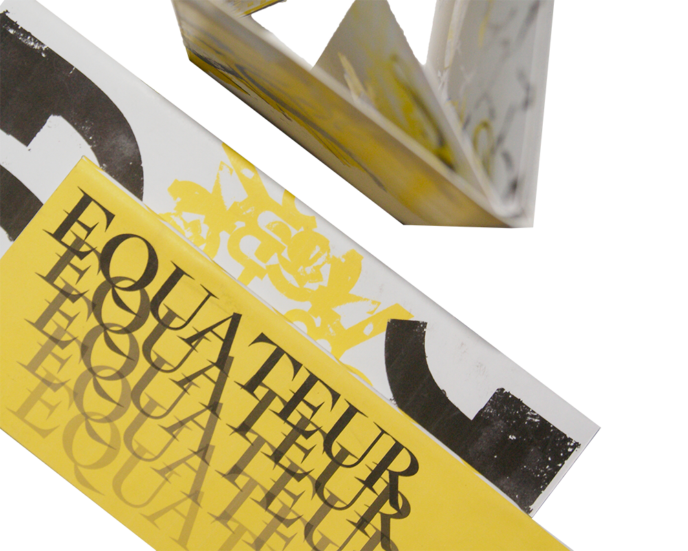 Spécimen Typographique - Page intérieure