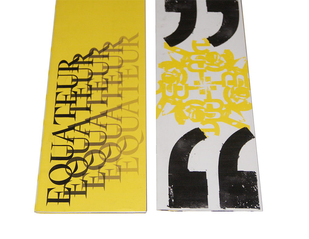 Spécimen Typographique - Détail